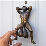 Brass Balls Door Knocker