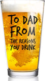 To Dad From the Reasons You Drink Beer Glass