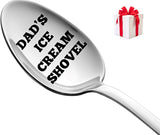 Laser Engraved Ice Cream Spoon