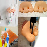 Foot Shape Toothbrush Holder