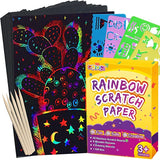 Magic Rainbow Scratch Paper